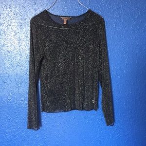 Victoria Secret mesh long sleeve shirt.